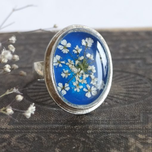 Égszínkék Virradat gyűrű