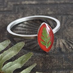 Páfrány Virradat gyűrű