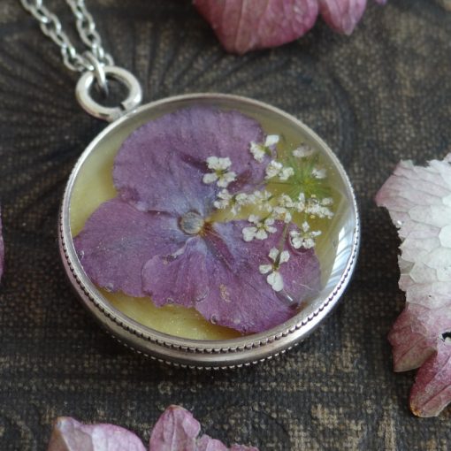 Hortenziás Virradat nyaklánc