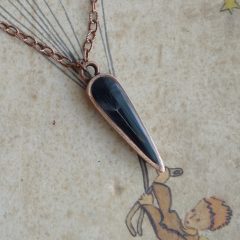 Fekete pitypangos Virradat nyaklánc