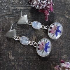 Lótusz Virradat fülbevaló